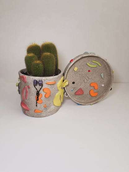 Maceta individual Claymbers